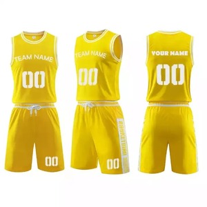 Ensemble de maillots de basket-ball personnalisés par sublimation, rouge, sans manches, uniforme d'équipe, 100% polyester, séchage rapide, adulte unisexe - Product Image 4