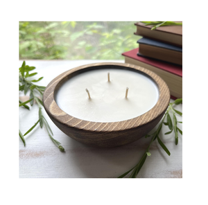 Última Novedad: Cuenco de Madera para Velas con Base de Masa, Ideal para el Hogar, Bodas, Eventos, Regalos. Cuenco de Masa Personalizado para Velas, para Mesas de Restaurantes y Cafeterías. - Product Image 6