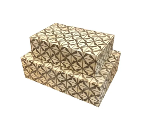 Caja Organizadora de Joyas Rectangular con Incrustaciones de Hueso Hecha a Mano de Alta Calidad a Precio de Mayoreo - Product Image 5