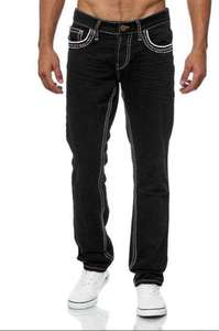 Jeans de Mezclilla para Hombre y Mujer, 100% Algodón, Secado Rápido, Corte Regular Vintage, Lavado Casual, Rectos, para Invierno y Verano, Varios Modelos - Product Image 3