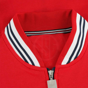 เสื้อแจ็คเก็ตแทร็ค พรีเมียมสำหรับเล่นกีฬา พร้อมซิปด้านหน้าเต็มตัว สำหรับการฝึกซ้อมกลางแจ้ง - Product Image 5