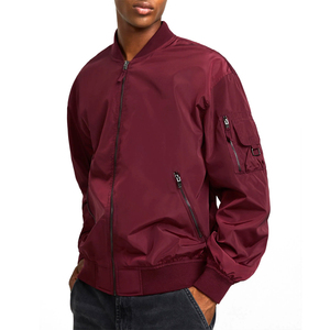 Chaqueta con capucha premium para hombre, estilo bomber para otoño e invierno, chaqueta auténtica con bolsillos con cremallera. Compre con confianza. - Product Image 4