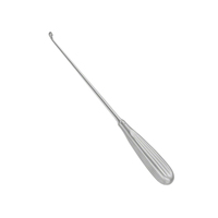 Curette Dermatologique Fox Premium : Instrument Chirurgical de Dermatologie avec Conception de Précision, Poignée Confortable et Construction Durable