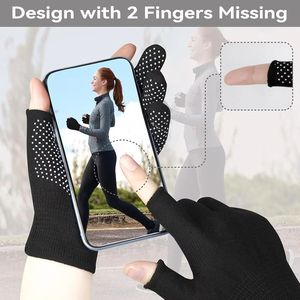 Wholesale Anti Slip Double Sides PVC Dotted <b>Gloves</b> Blue Dots <b>Gloves</b> Dotted Working <b>Gloves</b> PVC Dot Coated CVC <b>Gloves</b> - Product Image 5