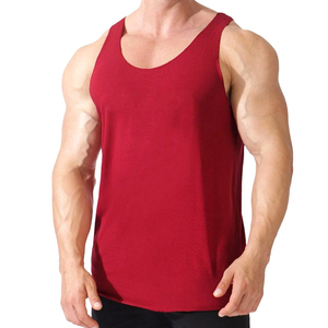 Custom tank top men apparel supplier printed tank gym wear bulk production factory supply international order - Product Image 3