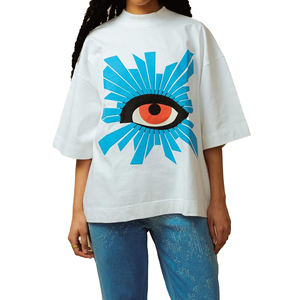 Camisetas de Moda 2026, Camisetas Vintage Oversize con Hombros Caídos, Lavadas, Nuevas, Personalizadas, OEM, 120GSM - Product Image 1