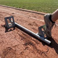 Bloc de départ économique en acier durable de haute qualité pour l'entraînement de sprint et l'athlétisme – Meilleure vente