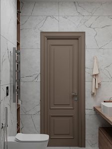 Puerta de Entrada de Diseño Moderno en Madera Compuesta, Puerta de WPC de Polímero Ecológico Resistente al Agua con Acabado para la Salud Ambiental - Product Image 2