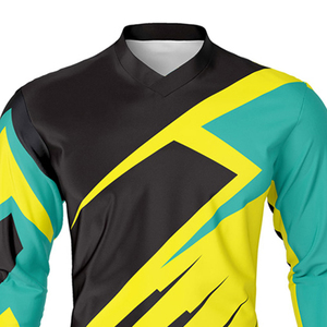 100% Polyester Motocross Jersey Custom Wholesale Sportswear With Racing Team Name Printed Motocross Jersey Adults Unisex - Product Image 5