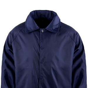 เสื้อแจ็คเก็ตโค้ชผู้ชายคอลเลคชั่นใหม่ปี 2026 ขายส่ง ออกแบบได้ตามต้องการ แขนยาว ผ้าแคนวาส ติดกระดุม - Product Image 5