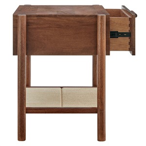 New Commercial Bedside Table with a Drawer | Wooden Nightstand for Apartment Bedroom Furniture Modern Design-Aswa - Product Image 3