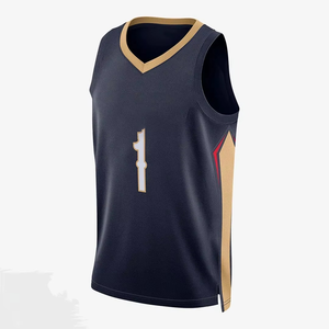 Maillot de basketball sans manches personnalisé avec logo animal/léopard sur le devant, en maille polyester respirante, pour équipe, vente en gros - Product Image 3