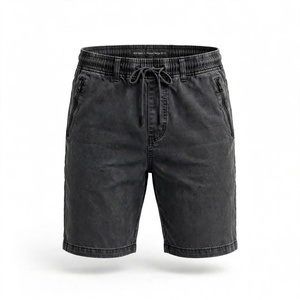 Compre al por Mayor Pantalones Cortos Bermuda de Algodón Lavado para Hombre, Cintura Media, Cierre de Botones, Estilo Casual, con Bolsillos, de BD - Product Image 4