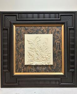 Classic Luxury Handcrafted Dark Wood <b>Photo</b> <b>Frame</b> with Intricate Artistic Carved Antique Look Border for Premium Home Decor - Product Image 1