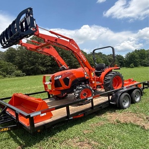 Tracteur agricole d'occasion Kubota L2502 4x4 90 CV, haute efficacité, faible coût, avec boîte de vitesses, moteur, roulement et pompe. - Product Image 5