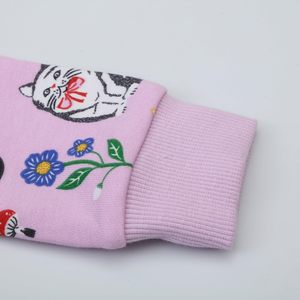 Nouveau design, style coréen, logo personnalisé, sweat-shirts pour femmes, sublimation, tendance, usage quotidien, 100% acrylique, premium, chaud, coupe-vent - Product Image 4