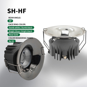 Foco LED Empotrable de Aluminio de 7W/12W/18W/25W para Hoteles, Comercios e Ingeniería, Ra92, IP65, Resistente al Agua, Humedad y <span class=keywords><strong>Aceite</strong></span> - Product Image 1