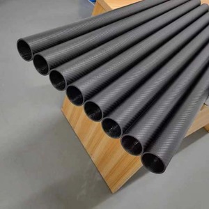 19mm 22mm chụp ảnh ngoài trời 3K ống sợi Carbon theo dõi đường ray cho máy ảnh trượt Vòng mô hình cho ứng dụng thể thao - Product Image 6