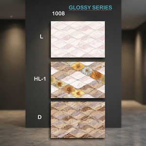 Sky Blue Digital Elevation Hotel Kitchen Bathroom Glossy Glazed Ceramic <b>Wall</b> Tiles 200x300mm Vistaar Brand - Product Image 3