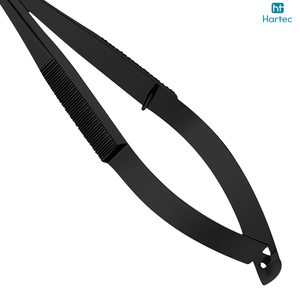 Tijeras para Cutículas de Primera Calidad con Diseño de Mango Negro Sólido para Manicuras Profesionales, para un Agarre y Control Mejorados - Product Image 4