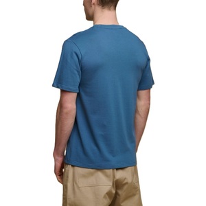Men's 100% Cotton T-Shirts Solid Crewneck with 170GSM Breathable Jersey Regular Fit for Gym Workout Customizable <b>Logo</b> - Product Image 5