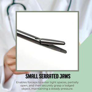 Premium Stainless Steel Manual Micro Ear Forceps Lightweight Sterilizable Custom Branding Available Professional ENT Surgical CE - Product Image 3