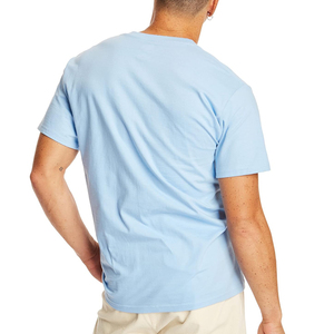 T-shirts décontractés pour hommes à séchage rapide, respirants, anti-plis, à manches courtes, 100 % coton, imprimés numériquement, vierges, à bas prix - Product Image 4