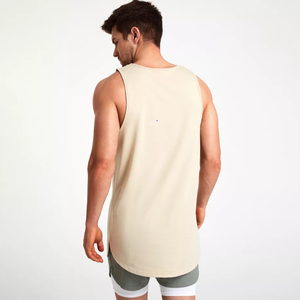 Compra al por Mayor de Camisetas sin Mangas para Hombre, Chalecos Deportivos de Algodón para Verano, Servicio OEM, Ropa Lisa de Alta Calidad - Product Image 3