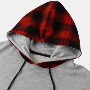 Sweat-shirt à capuche en molleton thermique pour homme, en coton épais, conçu pour un confort quotidien et la superposition hivernale - Product Image 3