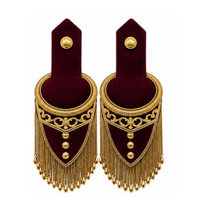Epaulettes Bordados Personalizados Fáciles de Usar, Accesorios Decorativos para Hombros, Calidad Premium, Venta al Por Mayor - Product Image 1