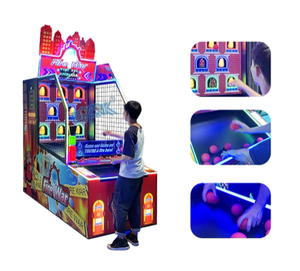 Máquina recreativa interactiva de lanzamiento de bolas de fuego Fire War Ball Toss 1 PL con canje de tickets, juego de premios para centros de entretenimiento familiar - Product Image 3