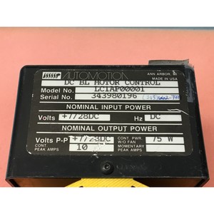 AUTOMATION LC1AP00001 DC BL MOTOR CONTROL - Équipements et pièces semi-conducteurs d'occasion fiables à l'échelle mondiale chez - Product Image 3