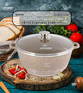 Juego de Utensilios de Cocina de 6 Piezas con Revestimiento de Granito Antiadherente de Múltiples Capas y Diseño Clásico - Product Image 4