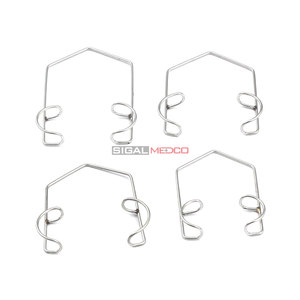 Espéculo de alambre Barraquer con hoja sólida, instrumento quirúrgico manual de acero inoxidable alemán, certificado CE para procedimientos oculares - Product Image 1