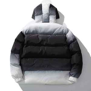 Chaqueta de plumón para hombre, diseño nuevo, chaqueta de invierno, nueva moda, talla grande, ecológica, cálida, a prueba de viento, con cierre de cremallera. - Product Image 4