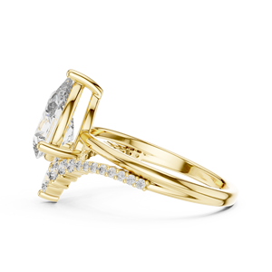 Fine Bridal Jewelry 925 Sterling Silver Moissanite <b>Diamond</b> <b>Ring</b> Wholesale Manufacturer Factory - Product Image 2