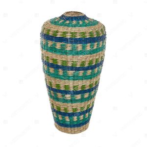 Jarrón floral Vietrustic Green Vibe, jarrón de hierba marina para decoración de mesa, jarrón para plantas - Product Image 4