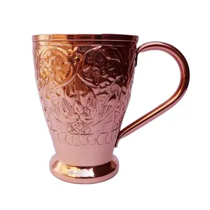 แก้วทองแดงมอสโกมิวเรียสินค้าหัตถกรรมลายนูนพิเศษ
