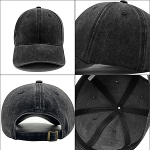 Wholesale Street Style Vintage Distressed Dad Hat <b>Baseball</b> <b>Cap</b> Cotton Washed Common Fabric Washed Cotton <b>Baseball</b> <b>Caps</b> - Product Image 3