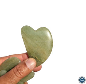 เครื่องนวดหน้าทรงคริสตัลธรรมชาติ Aventurine Gua เครื่องนวดหน้าการไหลเวียนโลหิตรักษาผิว - Product Image 4