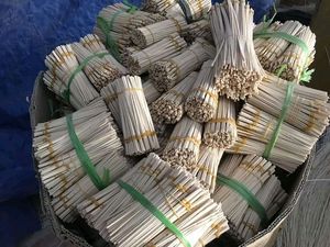 เครื่องกระจายกลิ่นบัวสีน้ำเงินคุณภาพสูงพร้อมก้านหวายธรรมชาติ - Product Image 3