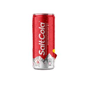 Cola au sel brun faible en glucides HALAL avec sel de l'Himalaya, soda gazeux 0,32L prêt à être expédié en emballage en conserve fabriqué en Malaisie - Product Image 1