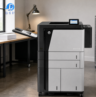 Printer Laser HP M806dn Rekondisi Format A4 Otomatis Cetak Bolak-Balik Jaringan Ethernet Printer Kantor Volume Tinggi