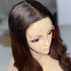 Peluca de Cabello Humano Vietnamita 100% Natural de Alta Calidad, Pelucas con Frente de Encaje, Cabello Ondulado - Product Image 3