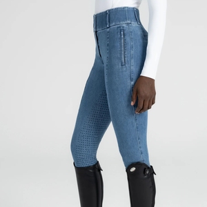 Pantalones de Montar a Caballo de Alta Calidad, Elásticos en 4 Direcciones, Leggings, Ropa Ecuestre, en Tela Técnica con Tacto Suave - Product Image 2