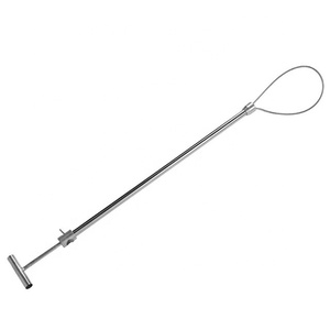 Porc Titulaire Porc Attrape-Porc Pôle En Acier Inoxydable Animal Catcher Outil Pour La Ferme PAR GREEN SWIFT INDUSTRIES - Product Image 1