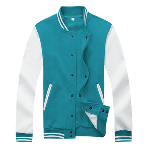 เสื้อแจ็คเก็ตผู้ชายผ้าฝ้าย 100% สำหรับฤดูใบไม้ร่วง ขายส่งแบบ OEM ปักโลโก้ตามสั่ง แพทช์วินเทจ รับผลิตแบรนด์ส่วนตัว - Product Image 3