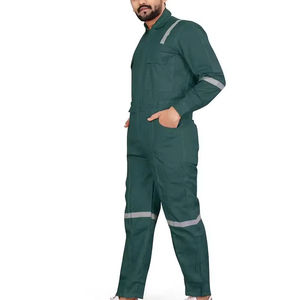 Traje de Trabajo de Alta Visibilidad, Transpirable, Impermeable, con Logotipo Personalizado, de Algodón, Estilo Moderno, Fabricado en Pakistán - Product Image 3
