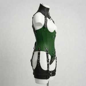 Faja Reductora de Cintura y Postura para Mujer, Tallas Grandes, Ajustable, de Cuero Sintético Estilo Steampunk, con Control de Abdomen y Efecto Moldeador - Product Image 3