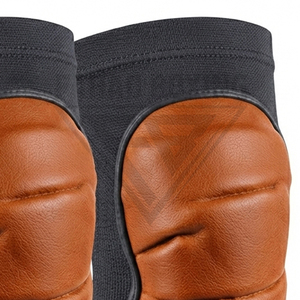 Servicio OEM, el más vendido, buen proveedor, protección gruesa con absorción de impactos, rodillera de cuero universal unisex para todas las estaciones. - Product Image 2